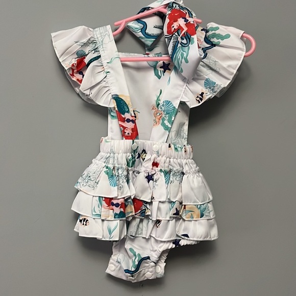 Little Mermaid Romper - Picture 3 of 3